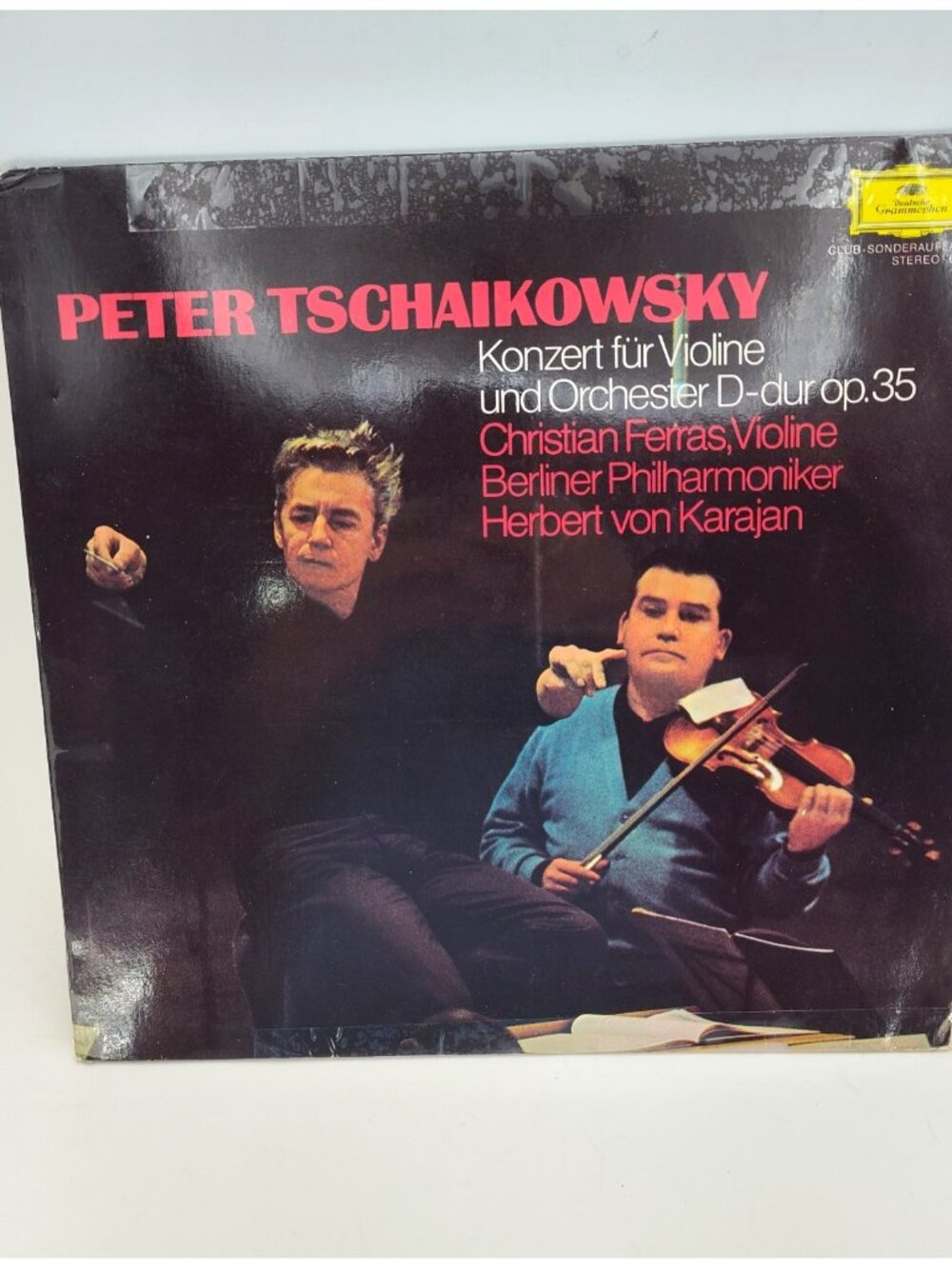Peter Tschaikowsky Violin Concerto D-Dur Op.35 12" Vinyl Record LP